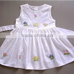 Hand Embroidery Baby Dress thumbnail-1