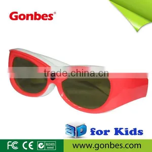 Children Glasses for All Brands of 3D TVs, 3D Shutter Eyewear for Kids thumbnail-1