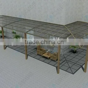 Weather Resistance Awning for Sale Electric Aluminum Roof Canopy Awning Outdoor Pergola thumbnail-3