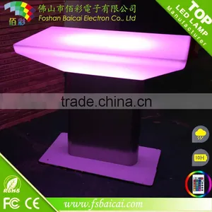 CE&ROHS Approved Light up Led Bar Table /LED KTV Table/led Table thumbnail-4