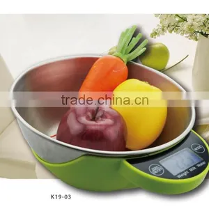 Digit Fruit Weighing Scale 5kg With Bowl Kitchen Scale thumbnail-1