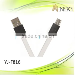Hot Sale Portable Flat Micro Usb Data Cable for Andriod thumbnail-1
