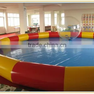 Large Inflatable Round Pool, PVC Tarpaulin Inflatable Swimming Pool for Water Wlking Ball, Pool Inflatable thumbnail-1