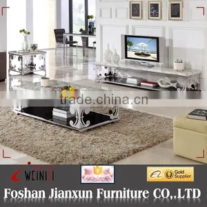 C732# New Design Marble Top Coffee Table thumbnail-1