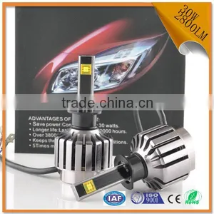 2016 Brand - New 30W 2800LM DC12V Led Headlight Conversion Kit h1 thumbnail-6