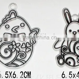 Childrens Colouring Painting Kit Craft Acrylic Suncatcher thumbnail-2