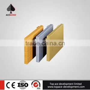 Stable Solid Color Singulate Aluminum Core Panels Apply to Beams thumbnail-2