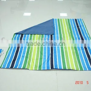 Polar Fleece Travel Blanket With Bag thumbnail-1