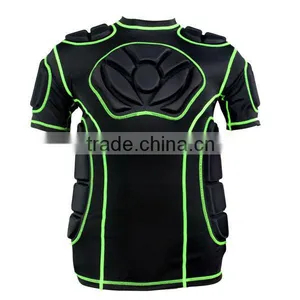 American Football Padded Protective Top Short Sleeve thumbnail-1