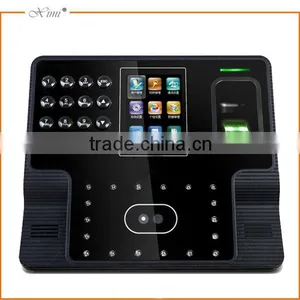 4.3'' TFT Touch Screen Infrared Camera TCP/IP Communication Iface102 Wall Time Clock Face and Fingerprint Reader Time Attendance thumbnail-2