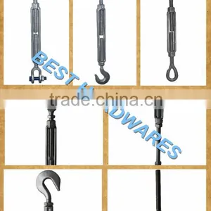 Factory Supply Drop Forged M24 Galvanized Turnbuckle thumbnail-6