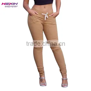 Factory Direct Sale Skinny Green Cheap New Design Jeans Girls Quality Choice thumbnail-2