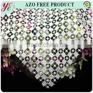 Popular Wholesale Dress Fabric African Chemical Lace Embroidery Fabric For Wedding Dress thumbnail-4