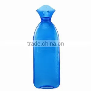 Hot BS Standard PVC Hot Water Bottle With Orange Fleece Cover thumbnail-4
