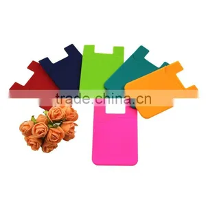 3m Sticker Silicone Smart Wallet,silicone Card Holder ,silicone Smart Phone Wallet thumbnail-2