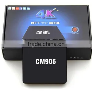 Hot Cloudnetgo Rooted CM905 MQX Plus S905 tv Box Penta Core Andrioid 4K Smart tv Box 5.1 Set Top Box With Kodi Full Loaded thumbnail-2