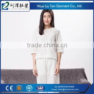 Fresh Flower Print Sexy Asian Lady the Sleepwear Oem Factory thumbnail-2