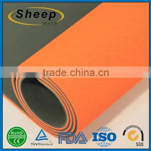 2016 Hot Sale Fitness Eco-friendly Light Weight Foldable Yoga Mat thumbnail-3