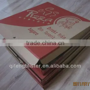 Standard Custom Brown Pizza Box Printed Logo/high Quality and Cheap Price Pizza Box thumbnail-2