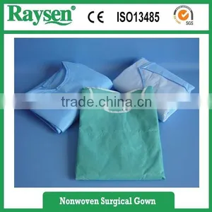 Medical Clothes Medical Consumable 35GSM SMS Surgical Gown thumbnail-6