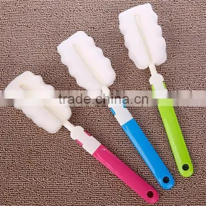 Bottle Cleaning Brush/ Cup Brush Sponge/foldable Cleaning Brush Sponge thumbnail-1
