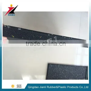 Gold Supplier Gym Rubber Roll Crossfit Rubber Mat With EPDM Fleck thumbnail-4