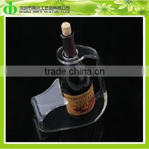 DDW-S015 Chinese Factory Directly Sells Wholesale Acrylc Wine Bottle Holder thumbnail-1
