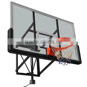 Basketball Backboard Vertical Board With a Basket Attached thumbnail-1