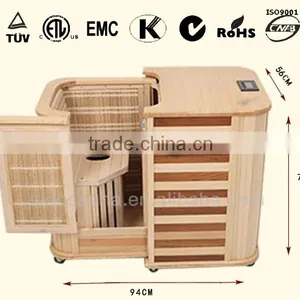 HY-003 Portable Mini Infrared Sauna Foot Massager Half Body Folding Infrared Sauna thumbnail-3