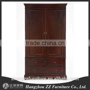US Style Heavy Solid Wood Wardrobe thumbnail-1