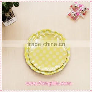 China Cheap Colorful Disposable Plastic Plate thumbnail-1
