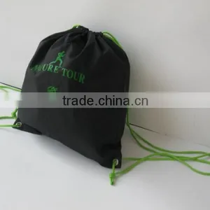 Reusable Printed Drawstring Backpacks Custom Drawstring Pouch thumbnail-1