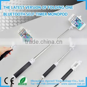 Dispho Selfie Handheld Foldable All-in-one Monopod Portable Wireless Self-Timer Monopod for Cellphone CL-96 thumbnail-1