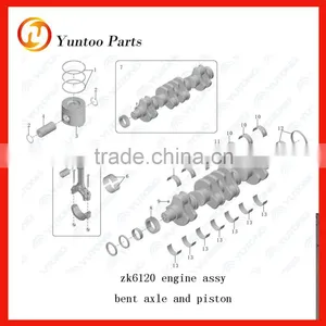 Super Supplier for Yutong Higer Kinglong Zhongtong Bus Spare Parts and Engine Piston Parts thumbnail-1