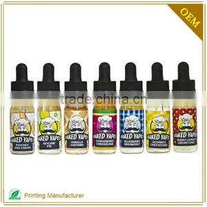 Hot Sale Waterproof Adhesive Labels For E-liquid Bottle thumbnail-4