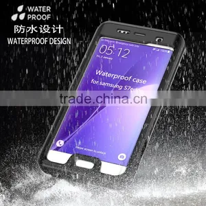 IP68 100% Waterproof Cover Case for Samsung Galaxy s7 S7edge Underwater 6M Plastic Protective Shockproof Dirtproof Cases thumbnail-1