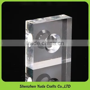 Machined Glass Plastic Components CNC Router Machining Clear Acrylic With Polished Service thumbnail-1