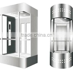 2016 New Technology Observation Glass Elevator Panoramic Elevator Lift thumbnail-3