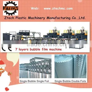 Co-blowing 7 Layers Air Bubble Film Making Extruding Machine thumbnail-1