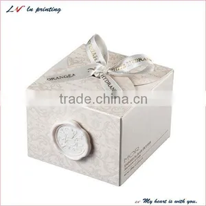 Beautiful Design High Quality Cosmetic Gift Set Packaging Box Cosmetic Box Makeup Kit With Lovely Bow Made in Shanghai thumbnail-1