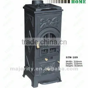 Free Standing STN-109 Cast Iron Stove thumbnail-1