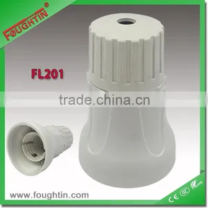 B22&e27 2 in 1 Double Lamp Holder Straight Plastic Lampholder thumbnail-1