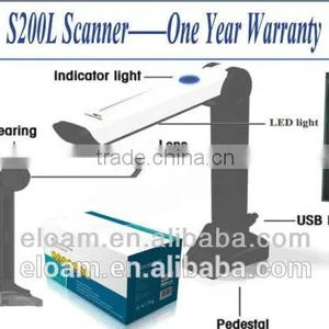 HOT-SELLING 2MP DIGITAL USB POWERED A4 PORTABLE DOCUMENT SCANNER thumbnail-1