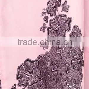 Loose Style Embroidered Matched Scarf Women Muslim Dress thumbnail-2