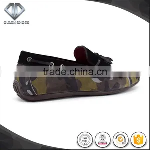 In Style 2016 Italy Show Camo Suede Driving Shoes Soft Leather Selling Best thumbnail-5
