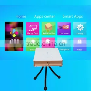 Projector Vertical Projection Dragonworth P8 DLP Mini Quad Core CPU Dual Wifi Android Mini Projector thumbnail-5