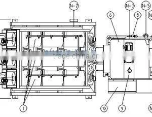 Industrial Sewage Liquid Solid Separate Equipment Screw Filter Press thumbnail-2