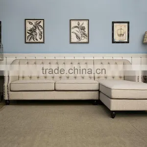 2016 Latest Corner Sofa Set Designs Foshan Shunde Furniture thumbnail-2