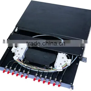 19inch12 24 Port Fiber Optic Patch Panel Fast Shipping thumbnail-6