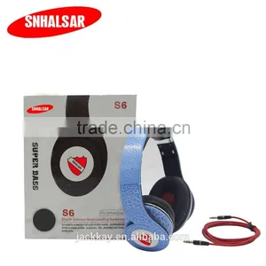 HD Voice OEM Leather Headphones Gaming Headset Earbuds thumbnail-5